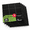 Black-Square Shape, variant on Hunter Green-Hex Hex Aluminum Peel-and-Stick Tile, 14.33 x 12.95 x 1.34 Inches