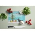 thumbnail image 3 of Carolines Treasures CK3564LCB Skye Terrier Christmas Tree Glass Cutting Board - Large, 3 of 4