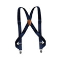 thumbnail image 5 of Segolike Mens Suspender with Clips Elastic Clothes Accessories Fashion Adjustable Suspenders Work Suspenders Fit Jeans Boyfriends Orchestra Prom Band Dark Blue, 5 of 8
