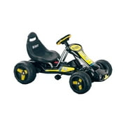Ride On Toy Go Kart, Pedal Powered, No Battery Ride On by Lil’ Rider – Ride Ons for Boys and Girls, For 3 – 7 Year Olds (Black)