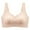 Khaki Bras, variant on SMihono Wireless Push Up Bras for Women Comfortable Seamless Wireless Full Coverage Bra Light Padded Smoothing Everyday Bra Brown M