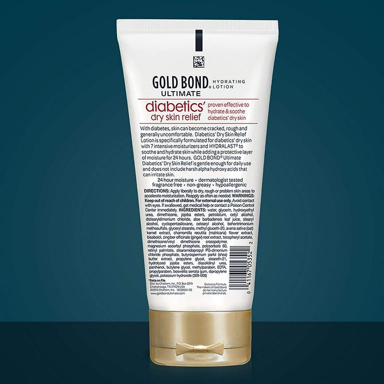 Gold Bond Diabetic Skin Relief Foot Cream 3.4 oz