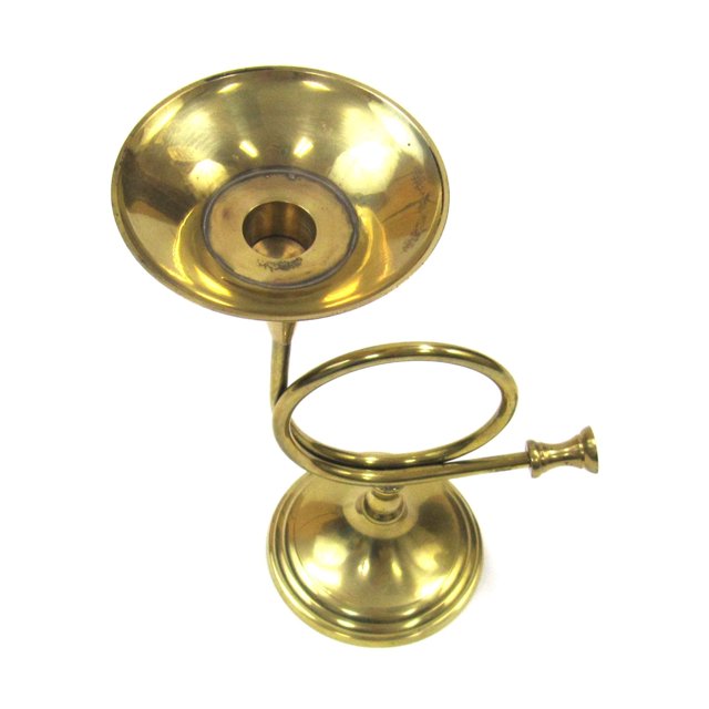 Portavelas INDIA OVERSEAS TRADING CORP Trompa Francesa 30 cm