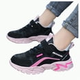 thumbnail image 3 of Godom Kids Shoes Kids Lightweight Breathable Strap Athletic Shoes Soft Walking Shoe, 3 of 7