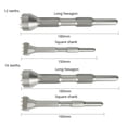 thumbnail image 3 of Tignapoo Alloy Concrete Chisel Point Hammer for Electric Tools - 150mm Square Shank with 12 Teeth, Ideal for Stone, Wall, and Cement Pavement Applications, 3 of 4