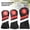 Black, variant on NFTIGB Black 3-Piece Premium PU Leather Thicken Lining Golf Club Head Cover Protection Set