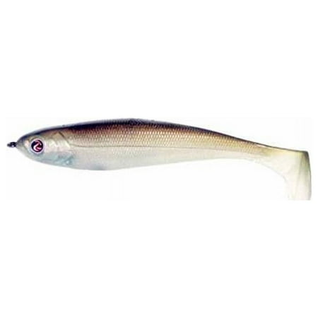 River2Sea WO-DW100/04 D-Walker Paddle Tail 04 Silver Side Swimbait Fishing Lure