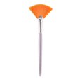 thumbnail image 2 of 3pcs Practical Facial Brushes Fan Makeup Brushes Portable Mask Brushes Cosmetic Tools for Women Ladies Girls (Yellow), 2 of 2