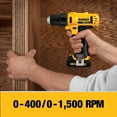 thumbnail image 3 of DEWALT 12V MAX Cordless Drill / Driver Kit, 3/8-Inch DCD710S2, 3 of 6