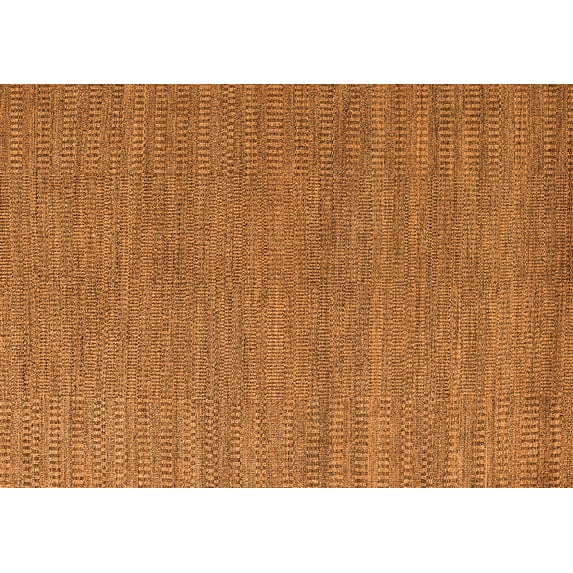 Ahgly Company Indoor Rectangle Abstract Orange Modern Area Rugs, 4' x 6'