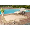 thumbnail image 2 of Safavieh Courtyard Cynarra Botanical Indoor/Outdoor Area Rug, Natural/Green, 6'7" x 9'6", 2 of 6