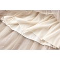 thumbnail image 5 of JMSUN Women’s Midi Tulle Skirt Elastic Waist 3 Layered Mesh Formal Prom Party Tutu Skirt A Line, 5 of 5