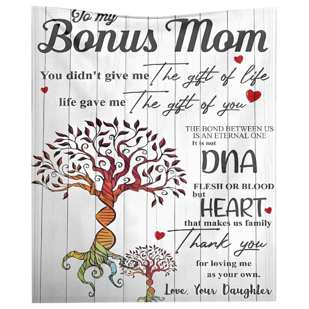 Mom Gifts Blanket for Mom, I Love You Blanket, 50 x 65, Silver