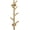 Gold, variant on 12" Cast Iron Tree Branch Vertical Coat Hat Rack Wall Mount Heavy Duty Decorative Coat Hook Rustic Hangers for Coats Bags Hats Key Entryway Bedroom Hallway Bathroom Storage (White,1 Pcs)