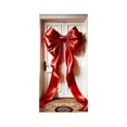 thumbnail image 2 of Steadline Valentines Day Bow Pattern Door Curtain Romantic Holiday Decor for Wedding Party Christmas Courtyard Entrance Festive Hanging Cloth Home Celebration Gift, 2 of 7