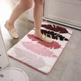 thumbnail image 4 of Soft Fluffy Plush Bathroom Rugs Absorbent Non-Slip Backing 20" x 32" Microfiber Bath Mats Machine Washable, 4 of 8