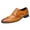 Yellow, variant on LSLJS Men's Leather Shoes, Men's Fashion Casual Pointed Toe Oxford Leather Wedding Shoes Business Shoes
