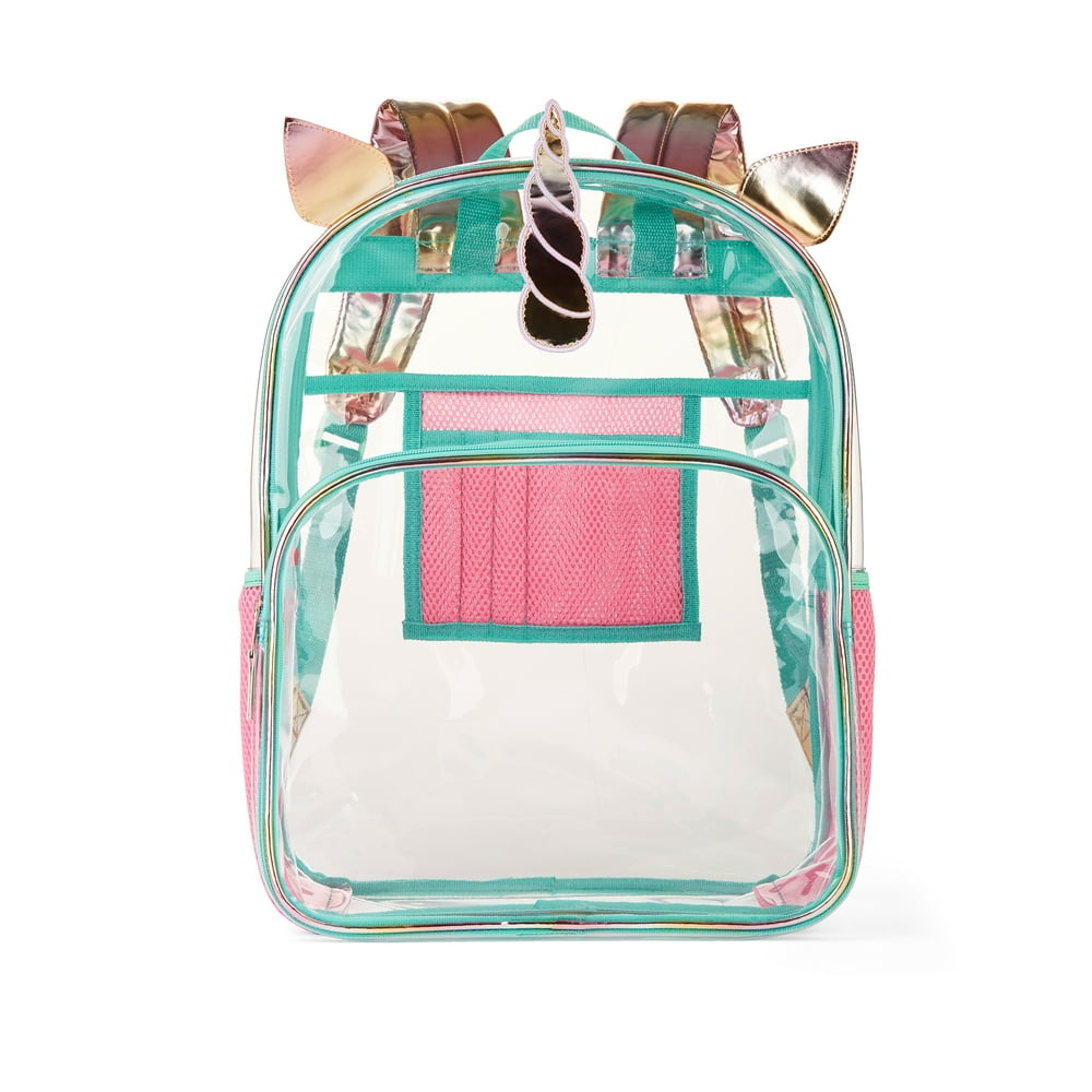 Wonder Nation Wonder Nation Clear Kids Backpack