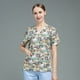 thumbnail image 3 of Ropa quirúrgica estampada, traje dividido de manga corta, ropa de mano para cepillo de médico, ropa de trabajo de verano de algodón fino para quirófano quirúrgico, 3 of 5
