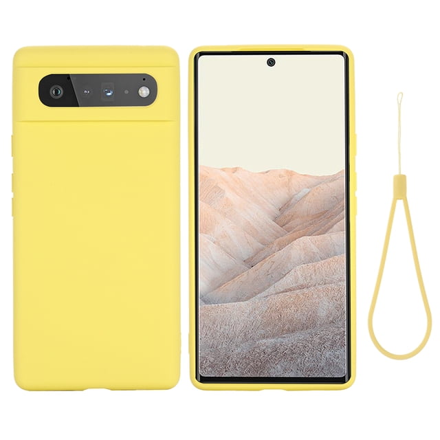 MasteelfCA Phone Cover Anti-fall Phone Protective Case with Lanyard Compatible for Pixel 6