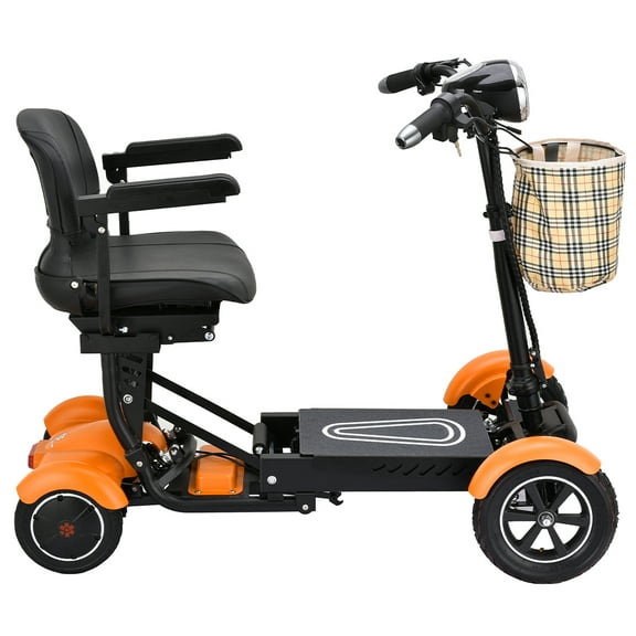 Bangeran All Surface Power Scooter for Adults, Up to 12 Miles - Matte Orange