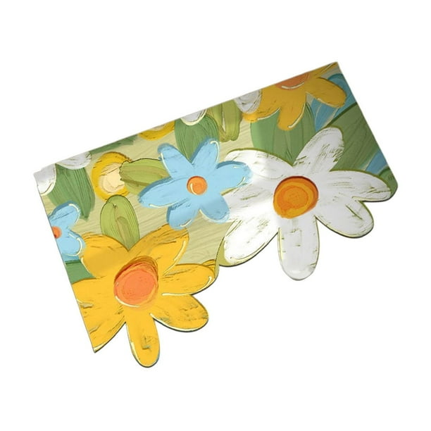 Yhmxh Decoración del baño Alfombra pequeña y fresca, absorbente, antideslizante, para baño, para puerta, fácil de secar. Organizadores y almacenamiento de baño Accesorios de baño