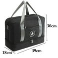thumbnail image 3 of Sac de Voyage Séparation Sec Humide Grande Capacité Sac de Natation Sac de Sport, 3 of 9