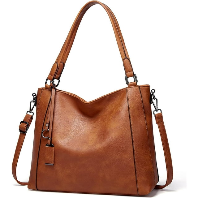 LHSHID Women PU Leather Purse and Handbags Tote Top Handle Bags Crossbody Shoulder Bag Hobo Purses Designer Satchel for Ladies