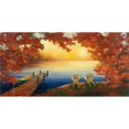 thumbnail image 3 of Purinton, Julia 24x14 Black Modern Framed Museum Art Print Titled - Autumn Glow Crop v.2, 3 of 5