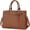 Dark Brown, variant on Laptop Bag for Women 15.6 Inch Laptop Briefcase PU Tote Bag Waterproof Computer Tote Bag for Business Office Work Lightweight Shoulder Handbag,Black