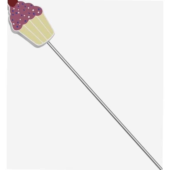 Cake Tester Stainless Steel Cake Skewer Kitchen Cake Tester Probe Skewer Pin Needle Reusable Long Metal Baking Pick Sticks Tool Toppers Birthday Girl (Multicolor, One Size)