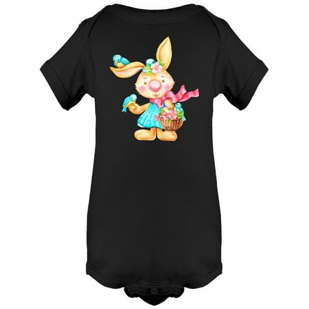 

Rabbit Holding A Basket Bodysuit Infant -Image by Shutterstock 18 Months