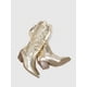 thumbnail image 4 of Women's Fashionable Over The Knee Western Boots With Chunky Heel And Embroidery Detail, Autumn & Winter, 4 of 4