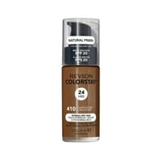 Revlon ColorStay Face Makeup for Normal and Dry Skin, SPF 20, Longwear Medium-Full Coverage with Matte Finish, Oil Free, 410 Cappuccino