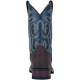 thumbnail image 4 of Laredo Men's Hamilton Distressed Brown  Blue Square Toe Boots 7936, 4 of 4