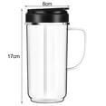 thumbnail image 2 of Paokuoon Blender Replacement Parts Mixer Accessories Blender Cups with To Go Lid and Blade Handle, 2 of 7