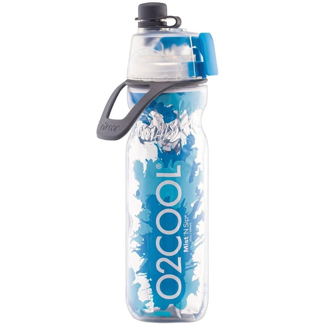 Botella de agua O2COOL ArcticSqueeze Insulated Mist 'N Sip, 600 ml