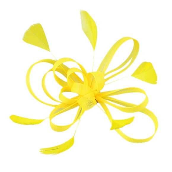 FADAACAI Fascinators Hat Hat a Headband Fascinators Tea Ribbons Flower Mesh on Headwear Feathers Headband Women's Fascinators Fascinator for Women Clearance!