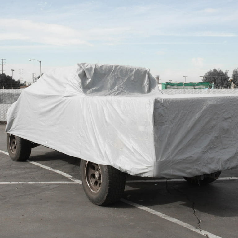 Motor Trend All Weather Truck Cover Waterproof Heavy Duty 4 Layer for UV Sun Snow Protection Walmart