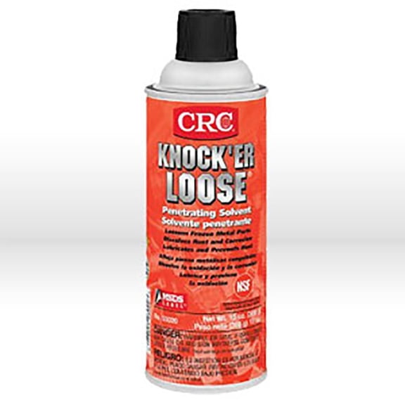 CRC Knock'er Loose 03020 Lubricating Oil Can, 16 oz Red