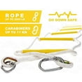 thumbnail image 3 of ISOP Rope Ladder for Tree House | Rope Ladder for Swing Set 15ft, 3 of 9