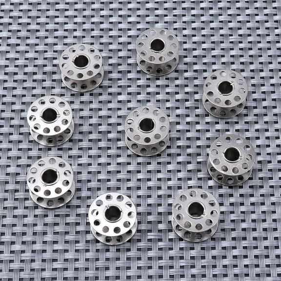 20 Pcs Sewing Machine Bobbin Bobbins for Domestic Machines White