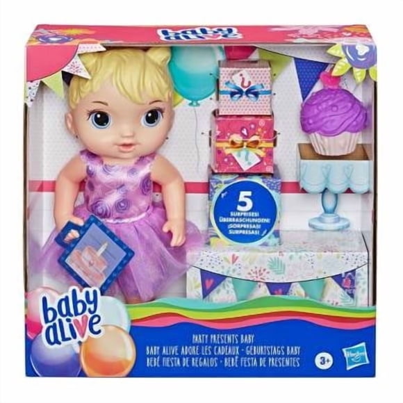 Muñeca Baby Alive Baby Alive Bebé Fiesta de Regalos