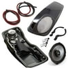 Kicker 46HDBL69VB Painted Left And Right Bag Lid Kit With 6x9 Speakers & Harness Compatible With 2014+ Harley Davidson