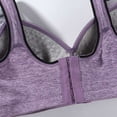 thumbnail image 6 of Tshirt Bras for Women Back-Smoothing Bra Feature V-Neck Molded Bra Style W-82 Purple XL, 6 of 7