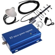 AP&T 8dBi High Gain 806-960MHz Band 4G Cell Phone Signal Booster Repeater Mobile Signal Amplifier Booster Indoor Ceiling/Outdoor Directional Antenna Kits for Home