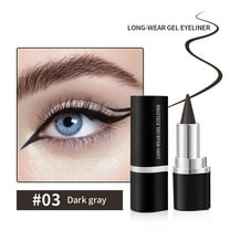 Hauiodp LONG-WEAR GEL EYE LINER Soft And Creamy Texture Long-lasting Waterproofand Sweat Proofr 3g