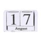thumbnail image 1 of Wooden Calendar Decoration Living Room Decoration(size:white), 1 of 5