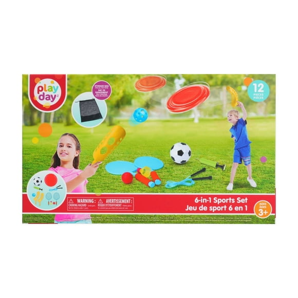Jeu de sport 6 en 1 Ensemble de jeu combiné