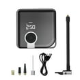 thumbnail image 1 of Langgg Silver Portable Cordless Air Pump For Fast Tyre Inflation And Smart Automatic Shut Off Noise Silver 2Set, 1 of 6